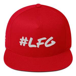 #LFG White Logo, Snap Back