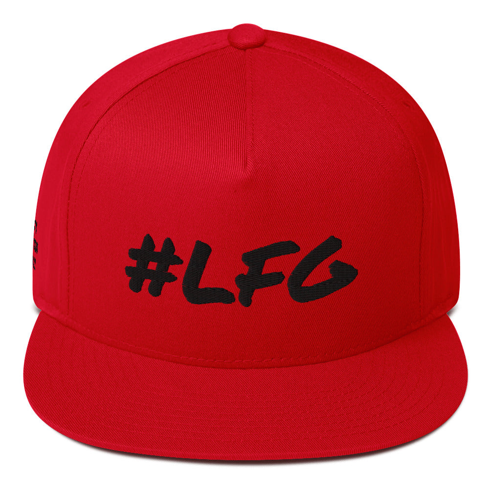 #LFG Black Logo, Snap Back