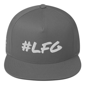 #LFG White Logo, Snap Back